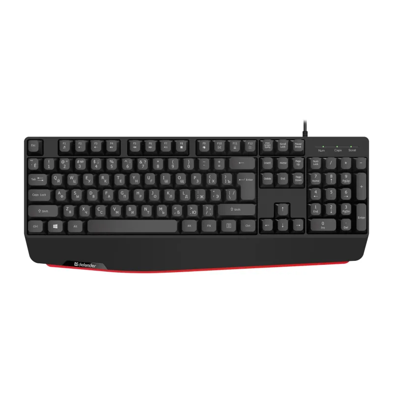 Клавиатура Defender Atom HB-546 черный (45546)