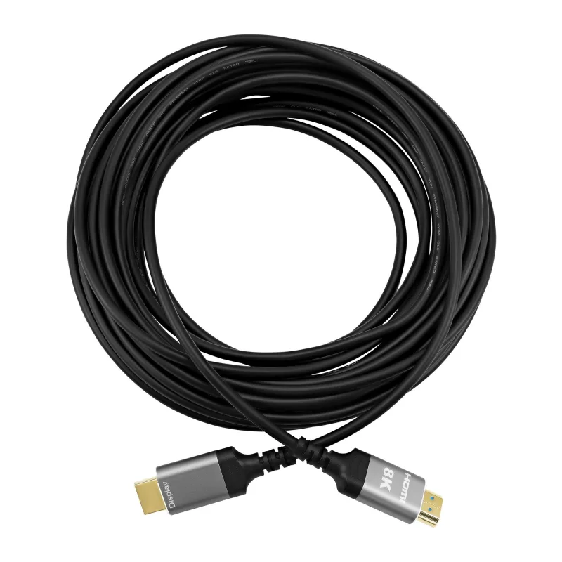 Кабель Digma HDMI (m)/HDMI (m) 70 м черный (HDMI-AOC2.1-70)