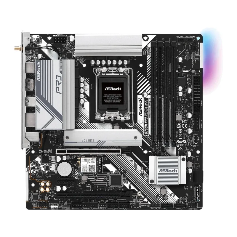 Материнская плата ASRock B760M Pro RS/D4 WiFi DDR4