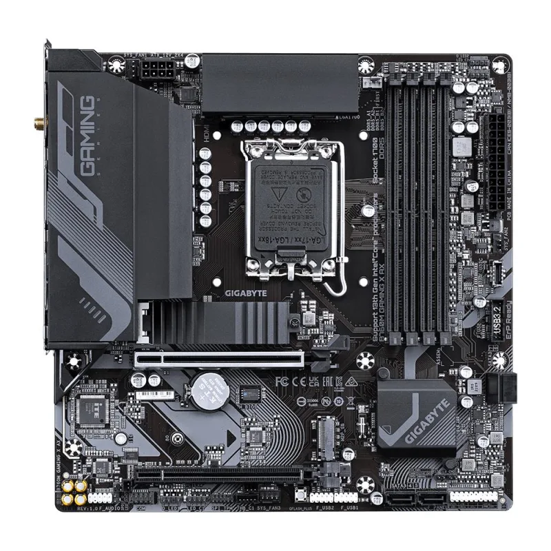 Материнская плата GigaByte B760M Gaming X AX DDR5 rev. 1.1