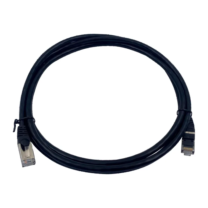 Патч-корд Buro RJ-45 (m)/RJ-45 (m) 2м черный (BU-7-2M)