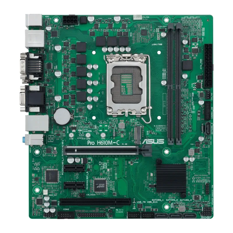 Материнская плата ASUS Pro H610M-C-CSM (90MB1AT0-M0EAYC)