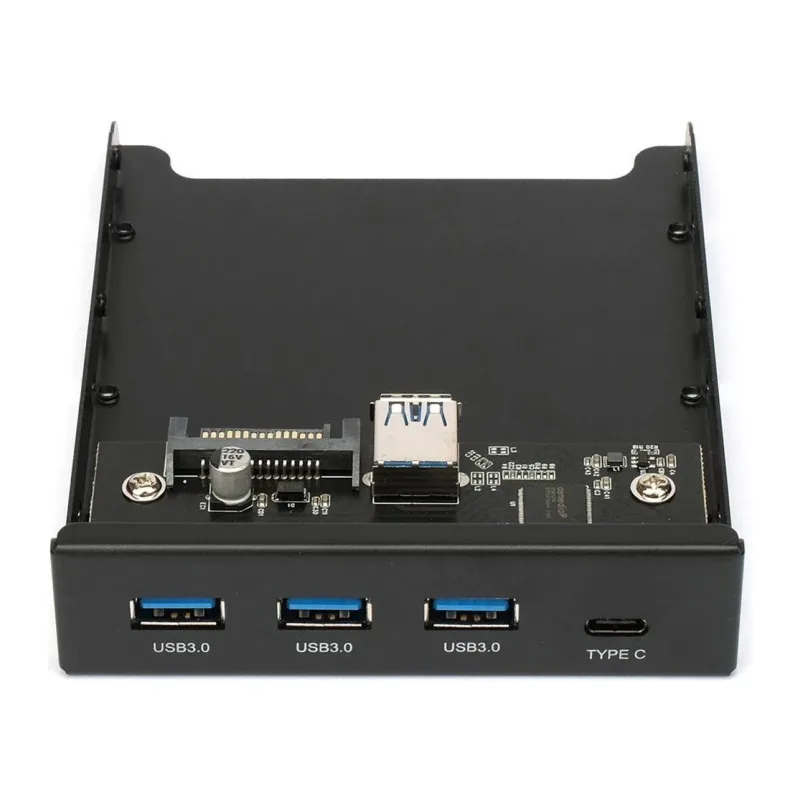 Планка на переднюю панель корпуса Gembird FP3.5-USB3-3A1C