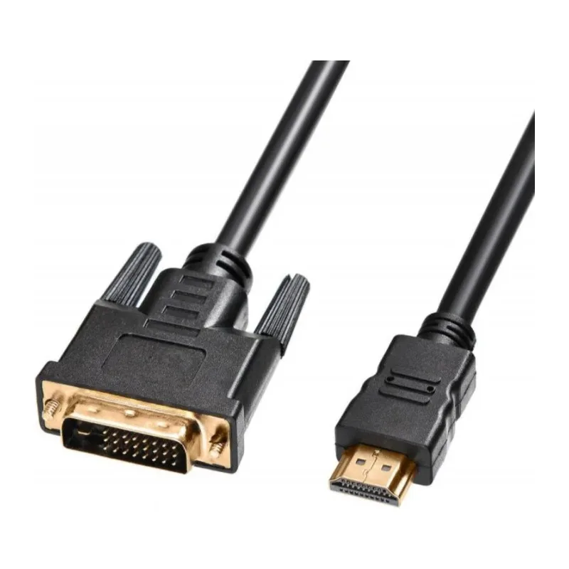 Кабель Buro HDMI-19M-DVI-D-1.8M 1.8м черный