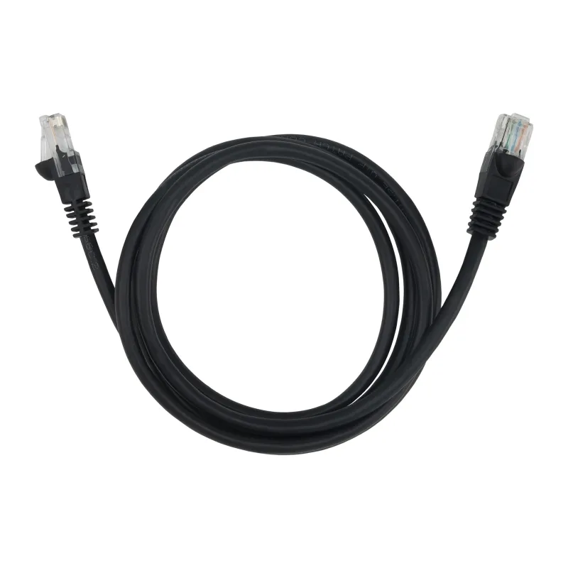 Патч-корд Buro UTP cat5E 1.5м черный RJ-45 (m)-RJ-45 (m)