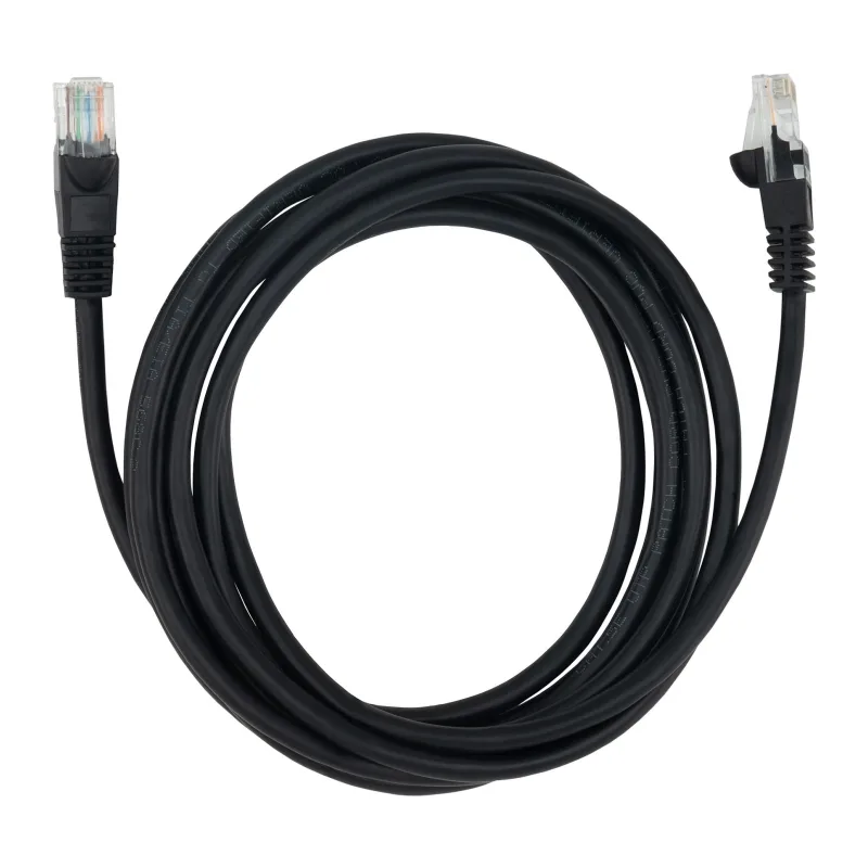 Патч-корд Buro UTP cat5E 3м черный RJ-45 (m)-RJ-45 (m)