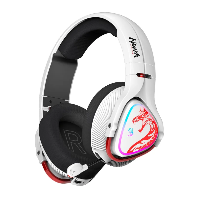 Наушники Bloody MR720 белый/красный (MR720 NARAKA)