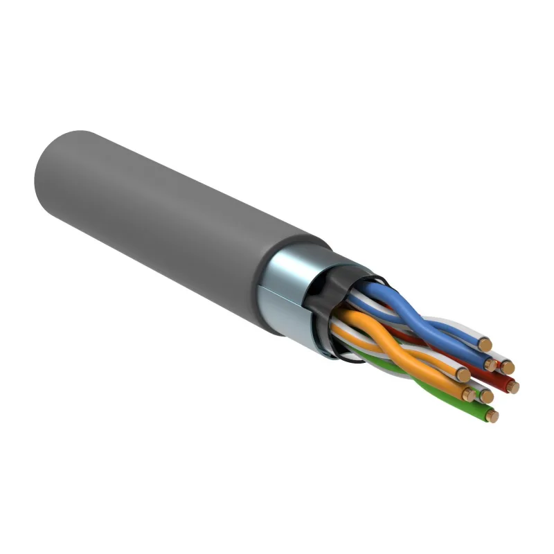 Кабель информационный ITK Generica BC1-C5E04-311-305-G кат.5E 305м серый