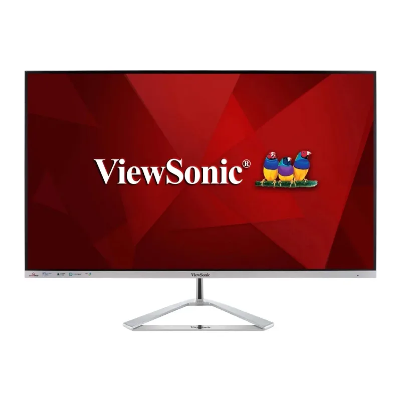 Монитор ViewSonic VX3276-MHD-3 серебристый (VS18391)