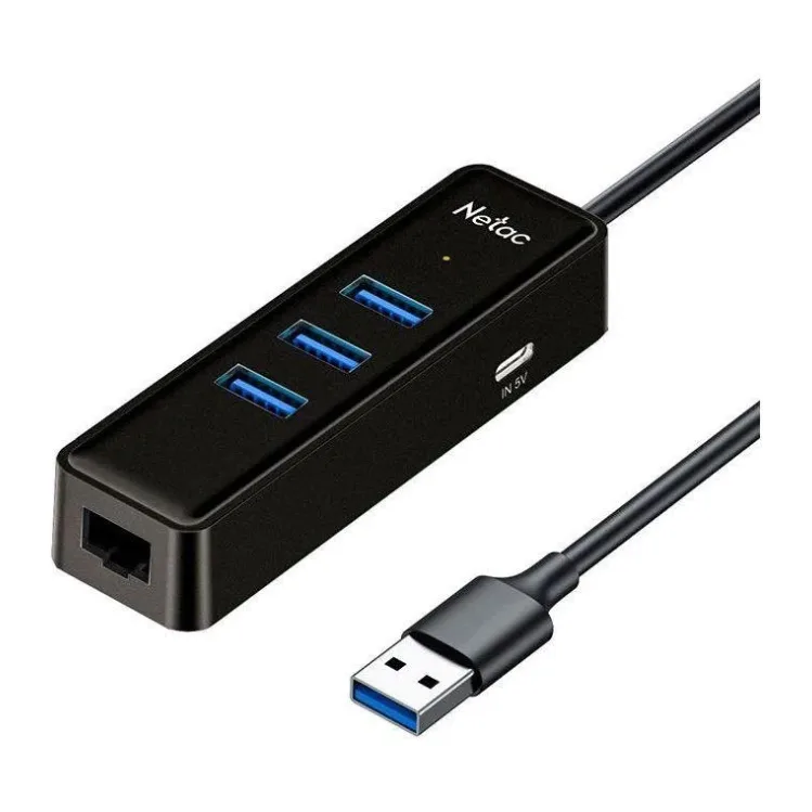 USB-хаб Netac WF12 (NT08WF12-30BK)