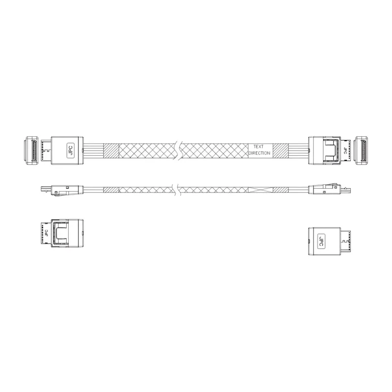 Кабель JPC P47SSDN01000-2