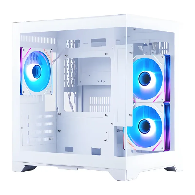 Корпус 1stPlayer MV5-TP без БП White (MV5-TP-WH-2FB7R-W-1FB7-W)