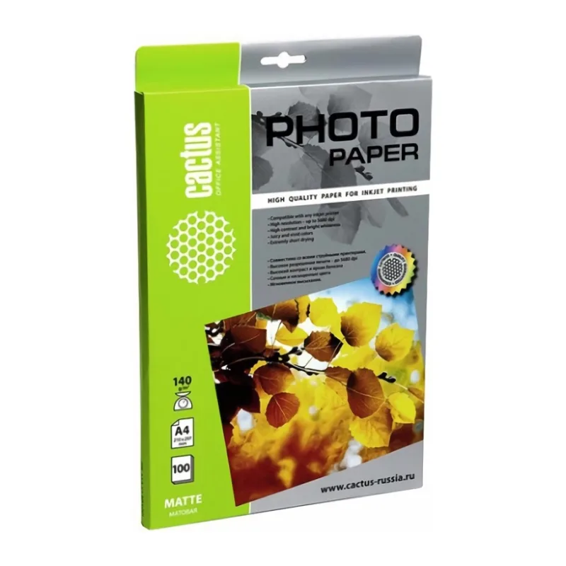 Фотобумага Cactus CS-MA4140100