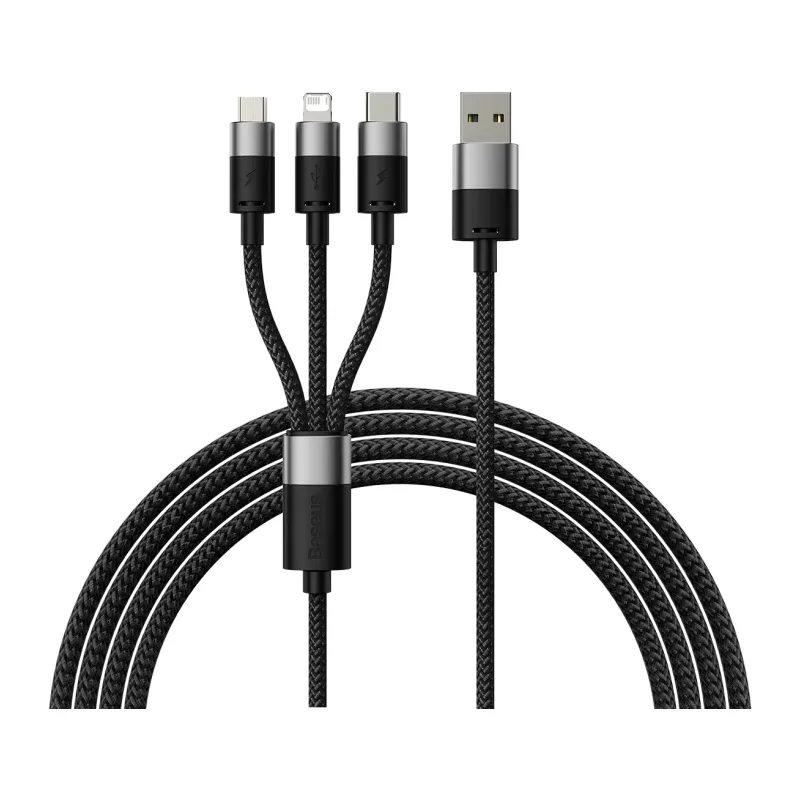 Кабель Baseus CAXS000001 1.2m Black