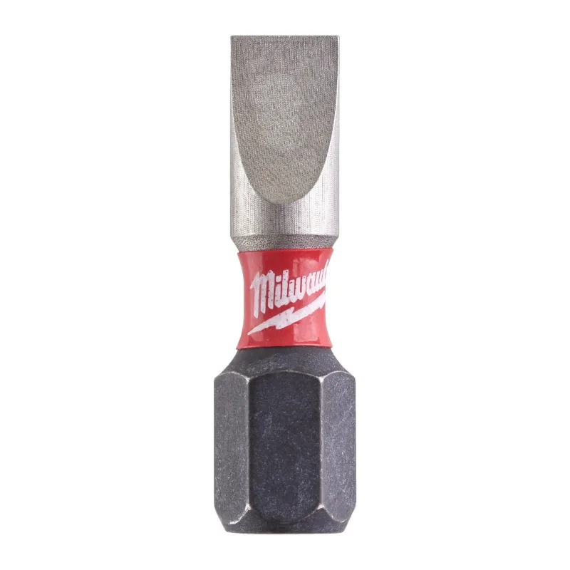 Бита Milwaukee Shockwave SL0.8x5.5 25мм 2шт (4932430902)