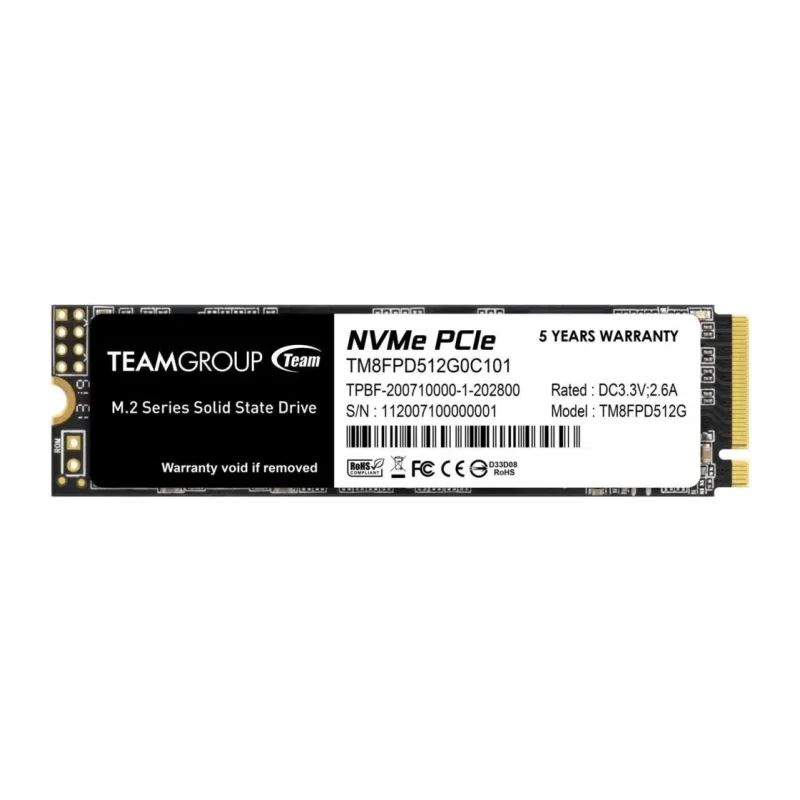 SSD диск Team Group MP33 PRO 512GB (TM8FPD512G0C101)