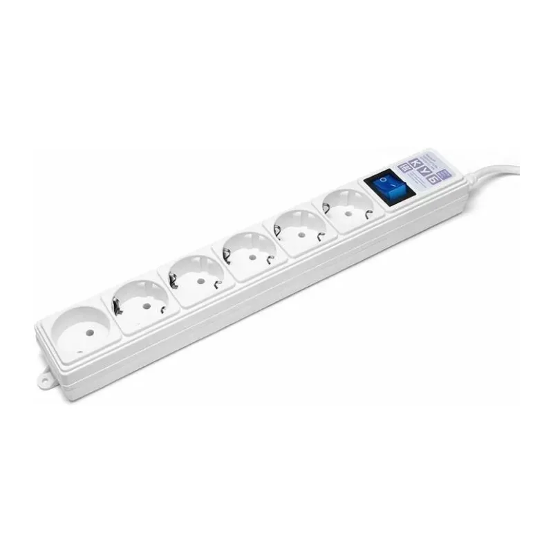 Сетевой фильтр Power Cube SPL(5+1)-16B-P-1,9M White