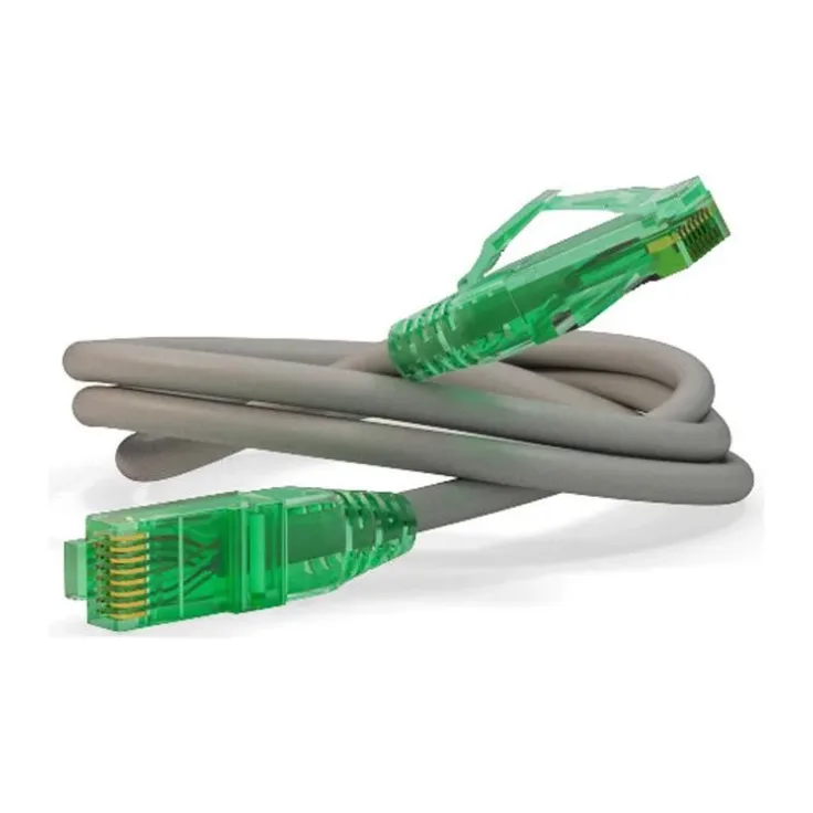 Патч-корд Hyperline PC-LPM-UTP-RJ45-RJ45-C6A-2M-LSZH-GY