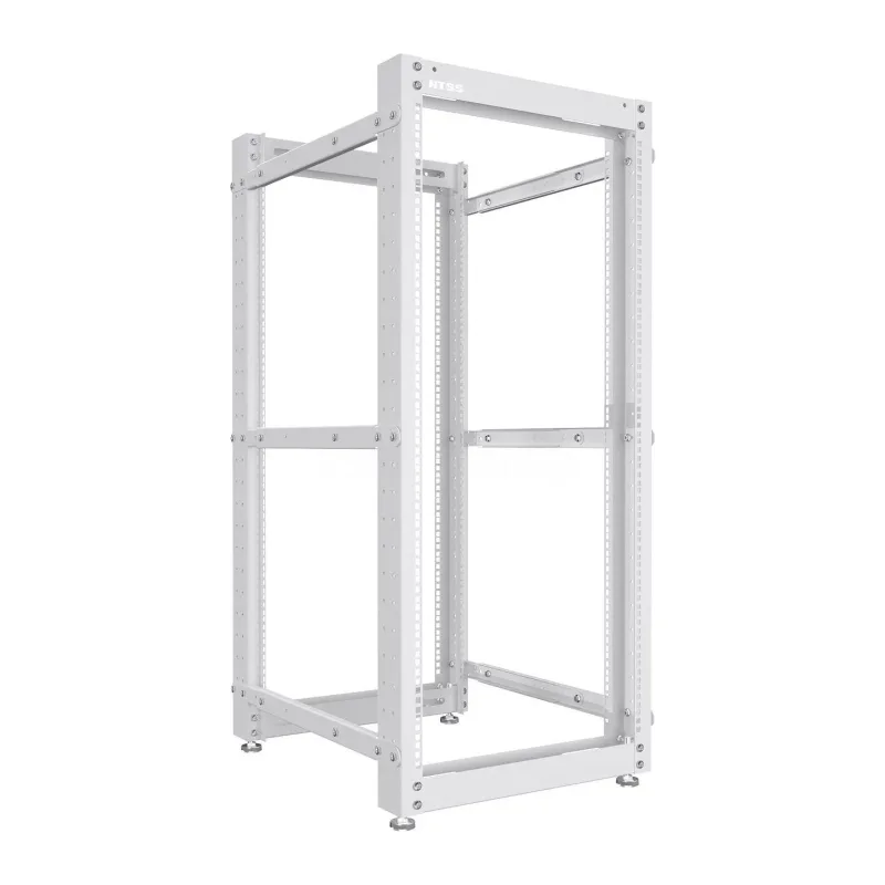 Стойка телекоммуникационная NTSS NTSS-2POR42U/600-1000 серый
