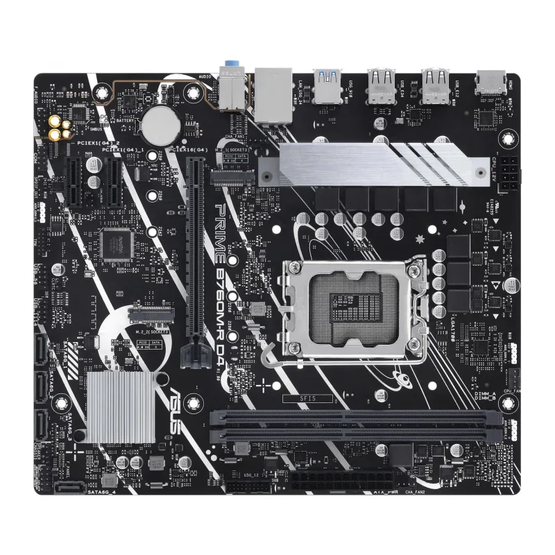 Материнская плата Asus Prime B760M-R D4 (90MB1HA0-M0EAY0)