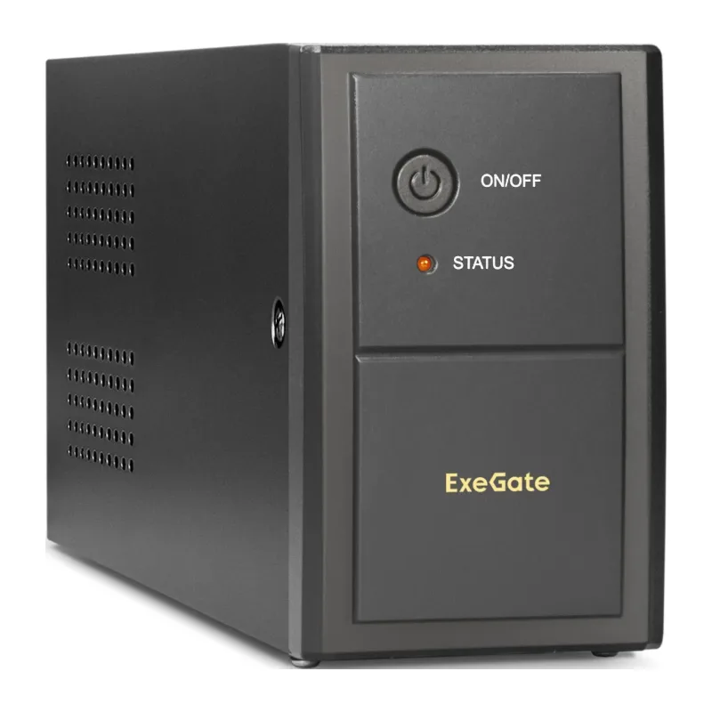 Источник бесперебойного питания ExeGate Power Back BNB-650.LED.AVR.2SH.RJ.USB (EP285555RUS)