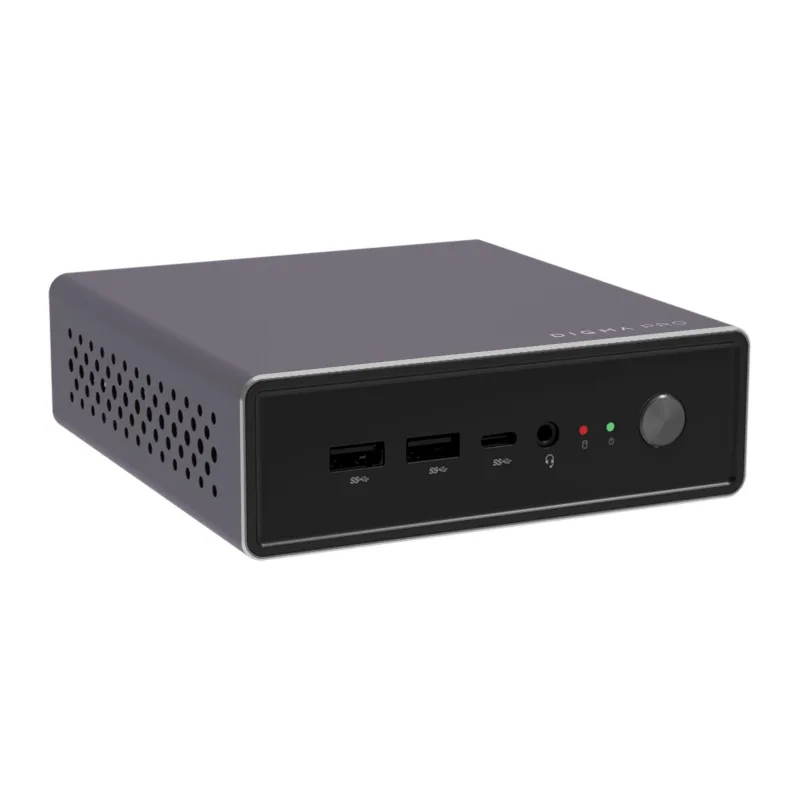 Компьютер Digma Pro Minimax U1 8/256Gb темно-серый/черный (DPP3-8CXW01)