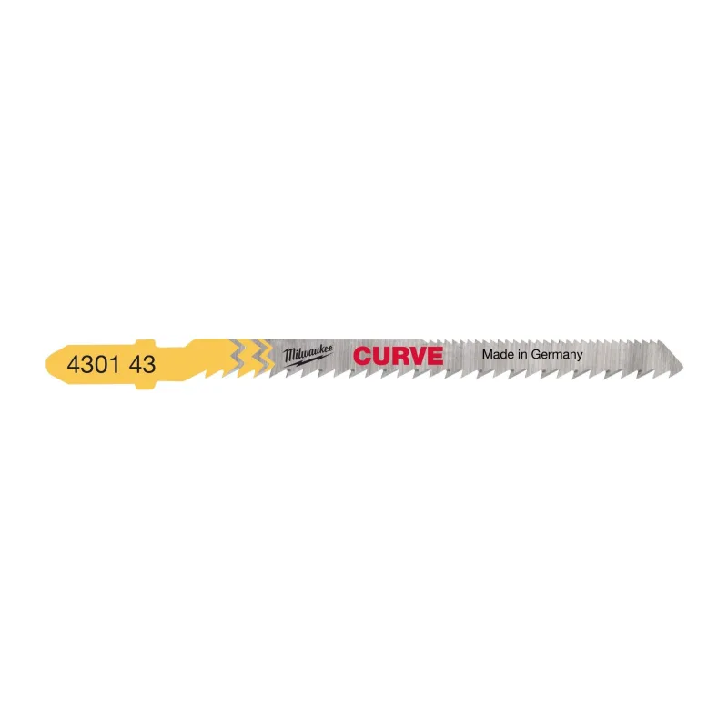 Пильное полотно для лобзика Milwaukee Curve 75мм 5шт (4932430143)