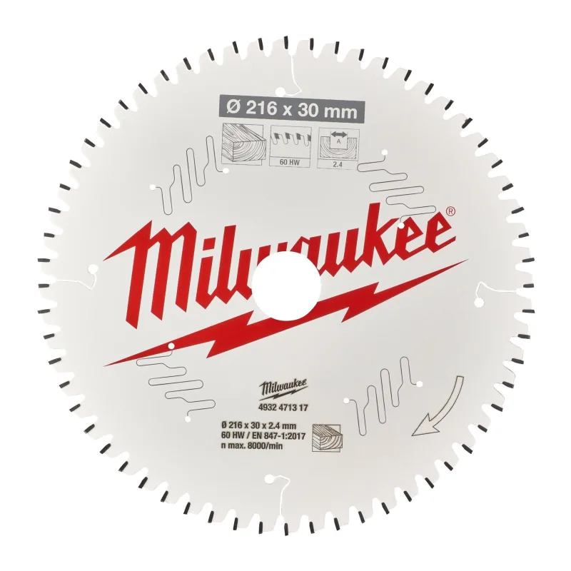 Диск пильный Milwaukee 4932471317