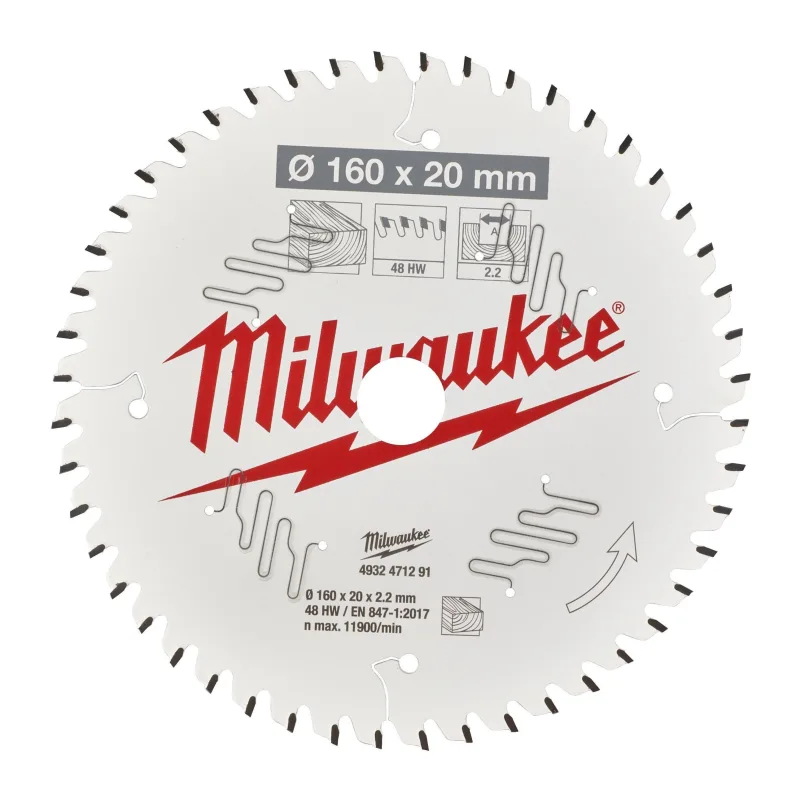 Диск пильный Milwaukee 4932471291
