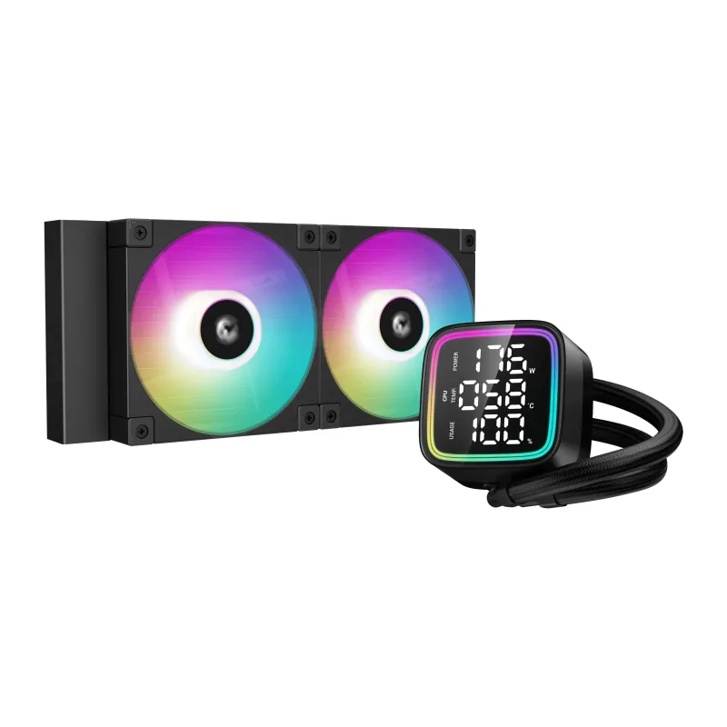 Кулер для процессора DeepCool LD240 черный (R-LD240-BKMSN-G-1)