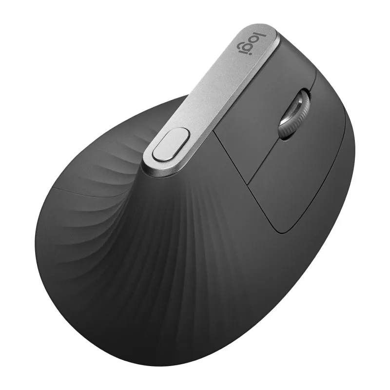 Мышь Logitech MX Vertical черный/серебристый (910-005449)
