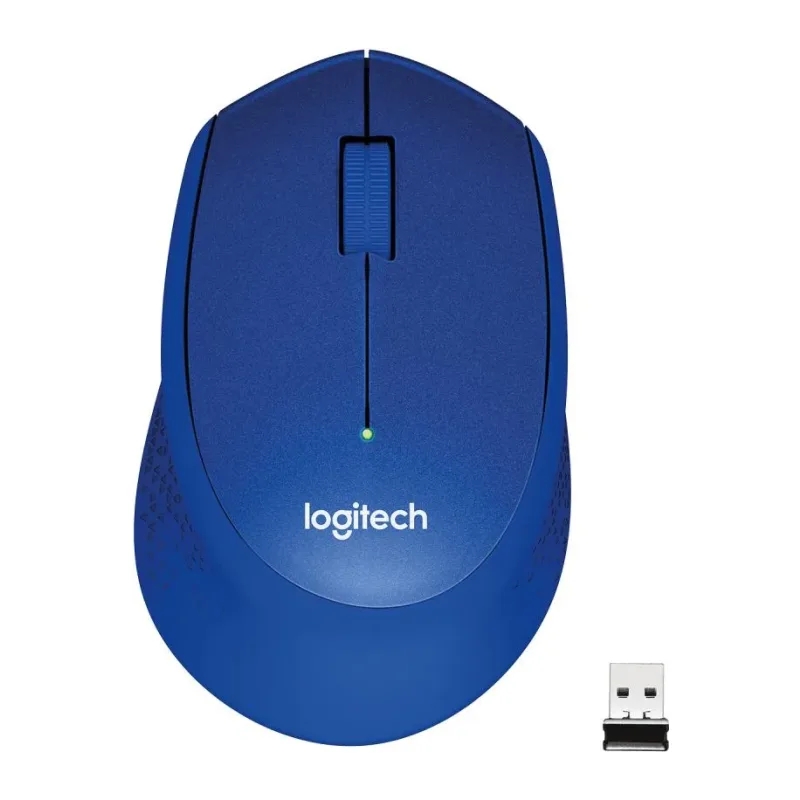 Мышь Logitech M330 Silent Plus синий (910-004925)