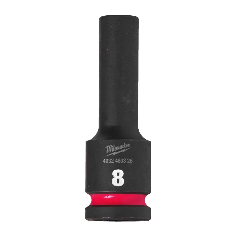Головка ударная Milwaukee Shockwave 1/2" 8мм (4932480326)