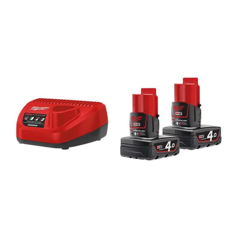 Аккумулятор с зарядным устройством для инструмента Milwaukee M12 NRG-402 (4933459211)