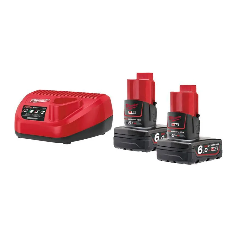 Аккумулятор с зарядным устройством для инструмента Milwaukee M12 NRG-602 (4933451903)