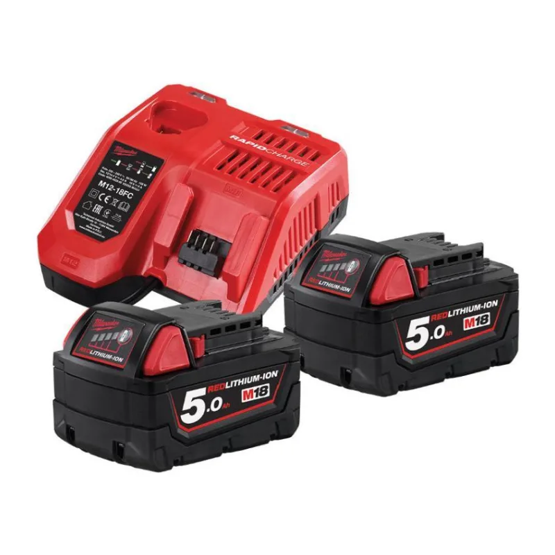 Аккумулятор с зарядным устройством для инструмента Milwaukee M18 NRG-502 (4933459217)