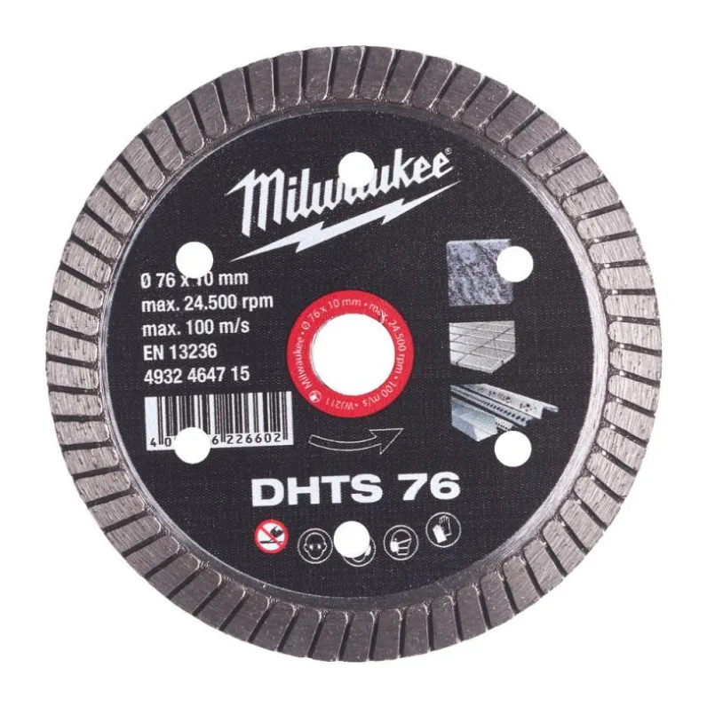 Диск алмазный Milwaukee DHTS 76мм (4932464715)
