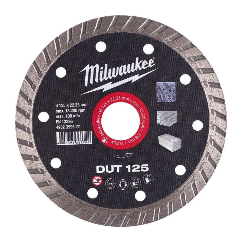 Диск алмазный Milwaukee DUT 125мм (4932399527)