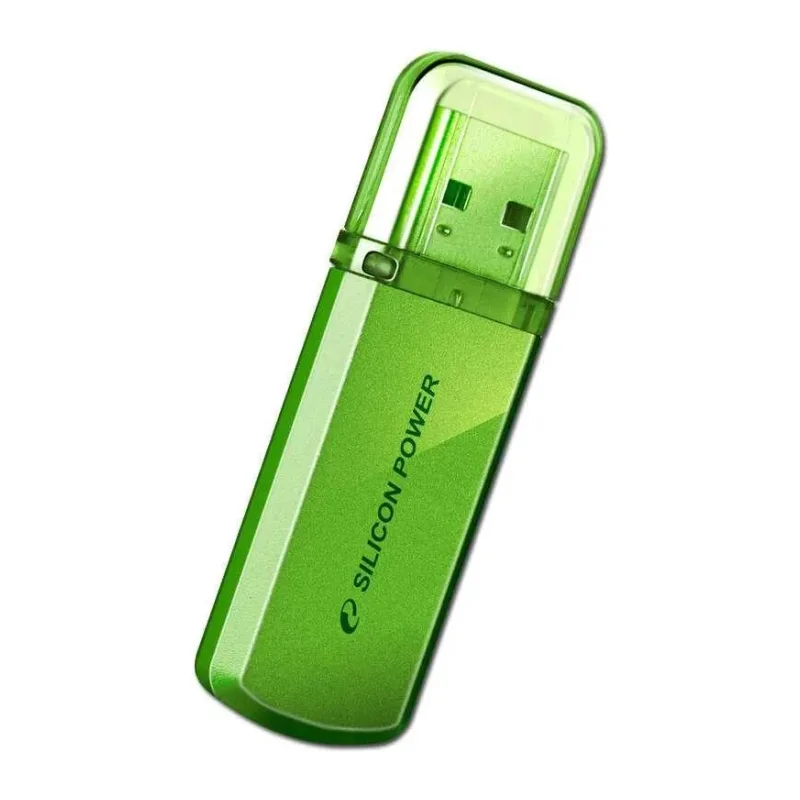 USB Flash-накопитель Silicon-Power Helios 101 8Gb Green (SP008GBUF2101V1N)