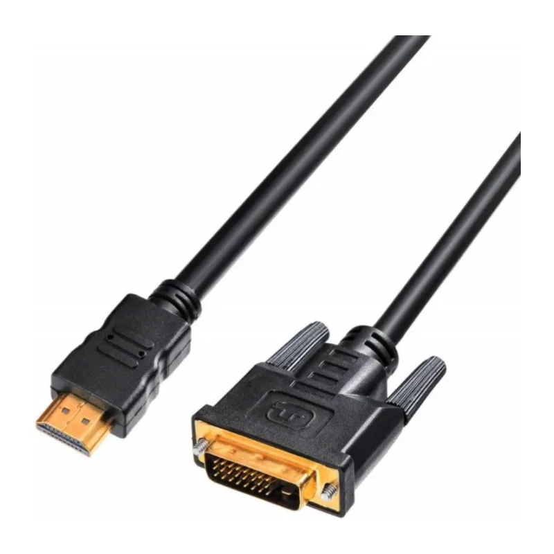 Кабель Buro HDMI-19M-DVI-D-10M 10м черный