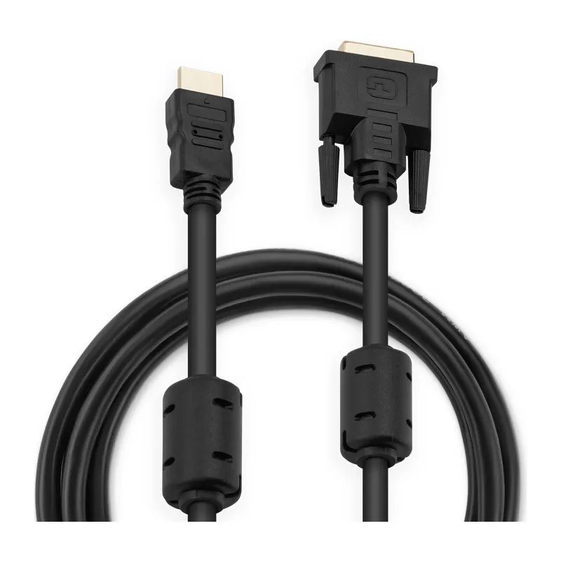 Кабель Buro HDMI-19M-DVI-D-3M 3м