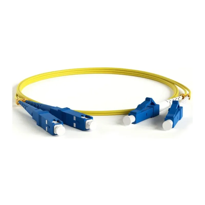 Патч-корд Hyperline FC-D2-9-LC/UR-SC/UR-H-2M-LSZH-YL
