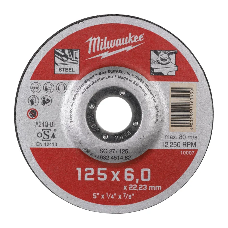 Шлифовальный диск Milwaukee 4932451482