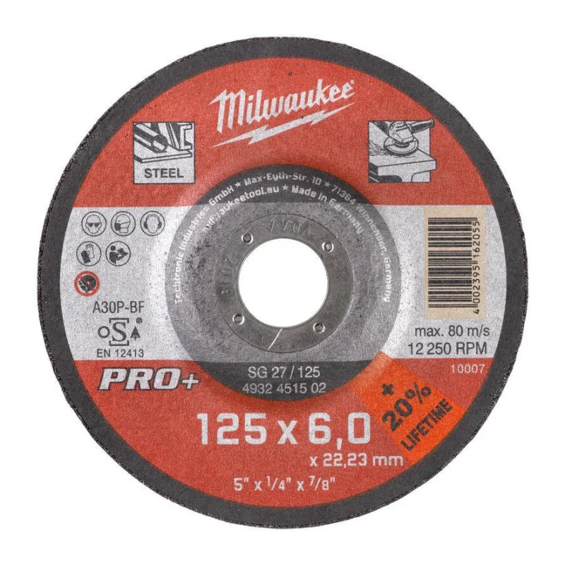 Шлифовальный диск Milwaukee 4932451502
