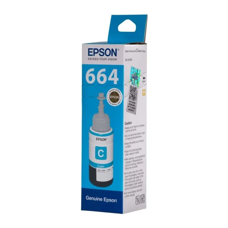 Чернила Epson C13T664298 голубой