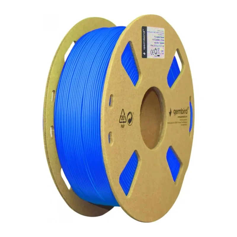 Пластик для 3D-принтера Gembird 3DP-PLA1.75-01-B Blue