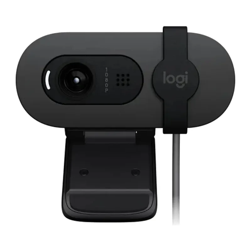 Веб-камера Logitech Brio 90 графитовый (960-001581)
