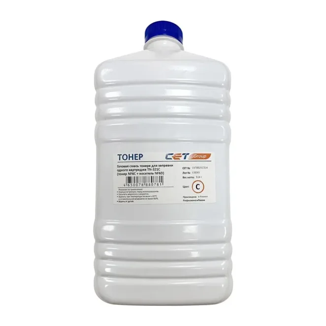 Тонер Cet NF6C/NF6D голубой (Cet8521C-514)