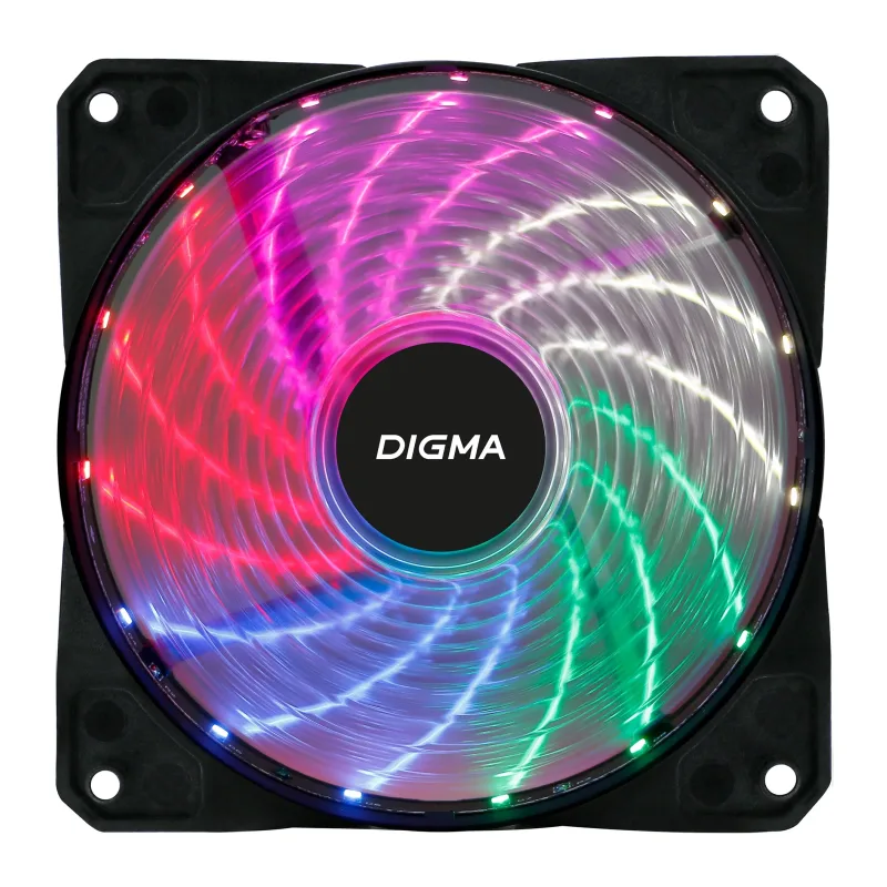Вентилятор для корпуса Digma DFAN-FRGB2