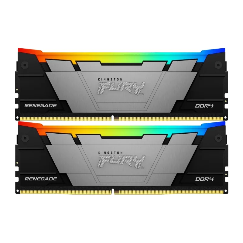 Оперативная память Kingston Fury Renegade RGB 16GB DDR4 (KF432C16RB2AK2/16)